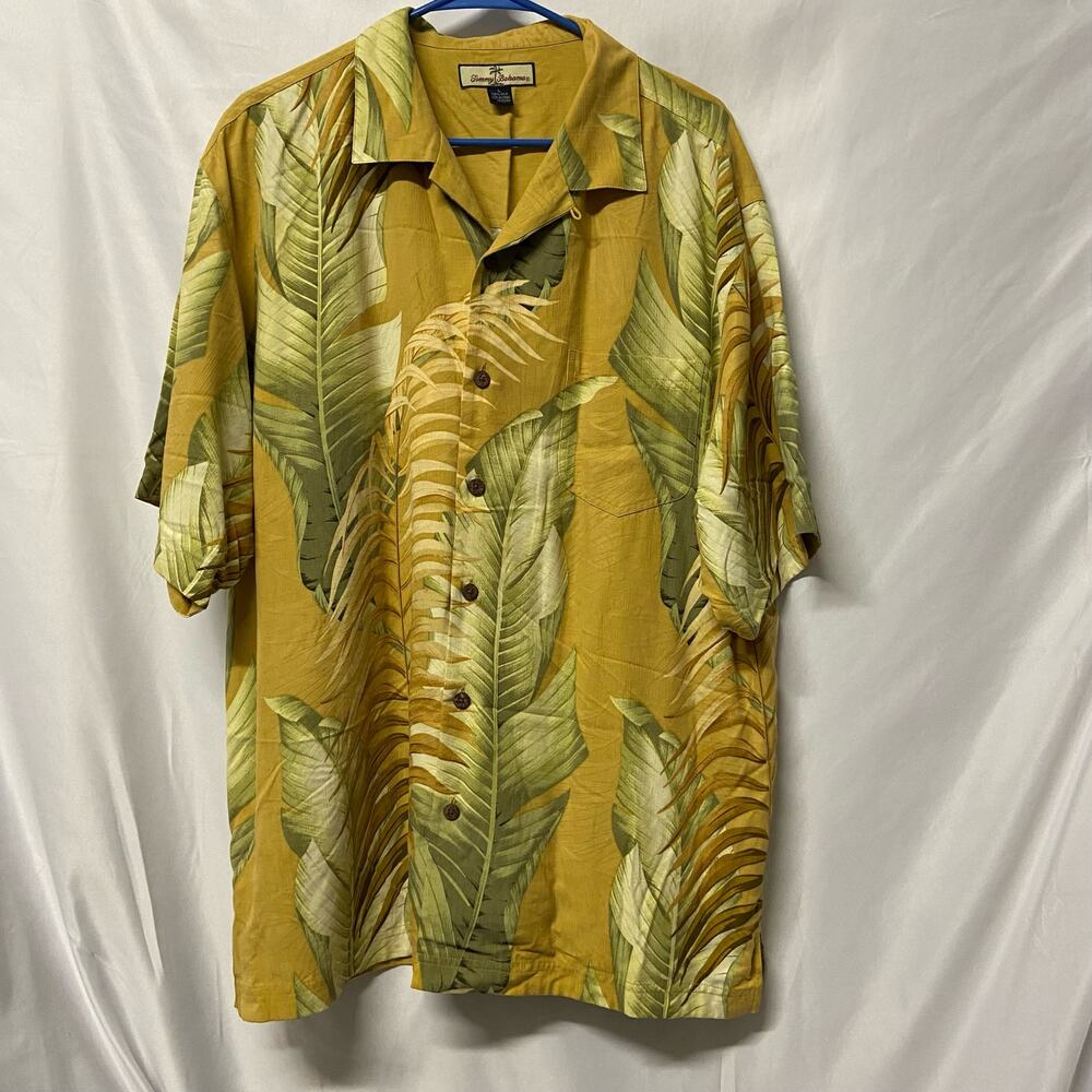 Tommy Bahama Shirt Button Down One Pocket Size L